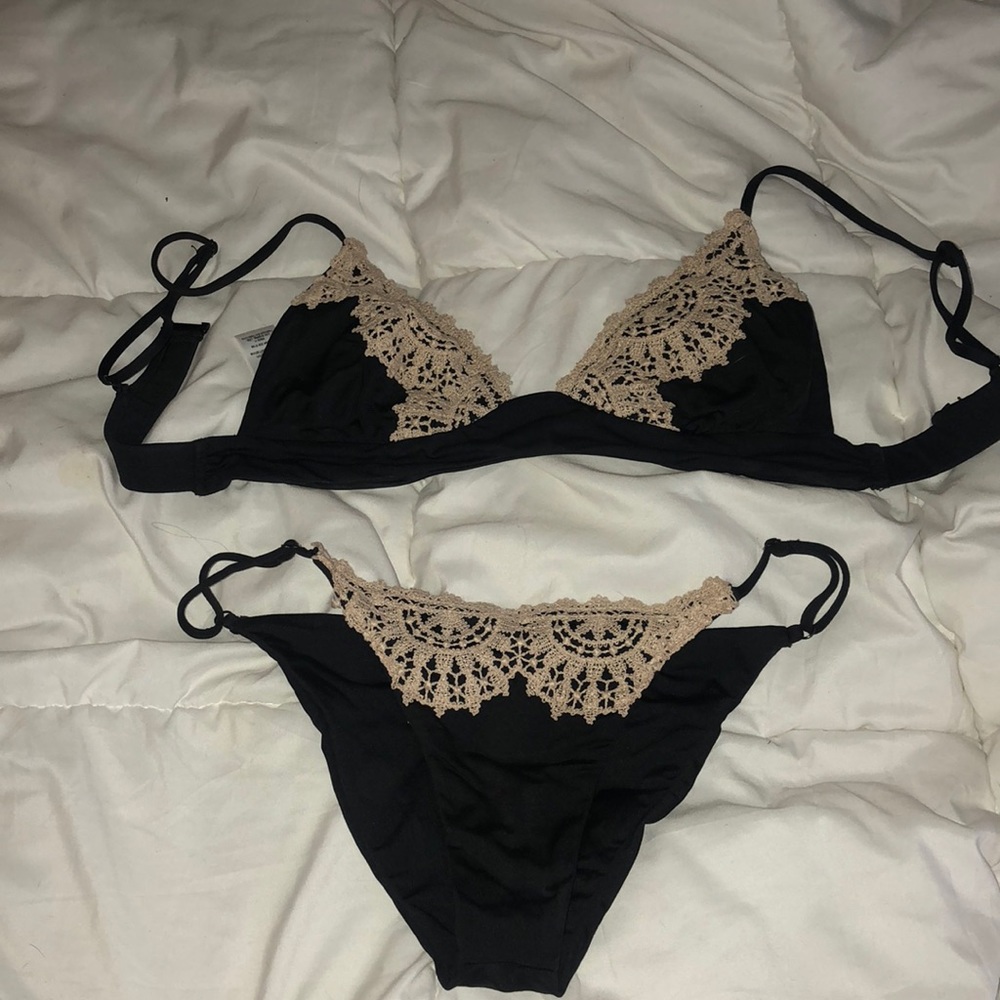 Blue life eclipse bikini
